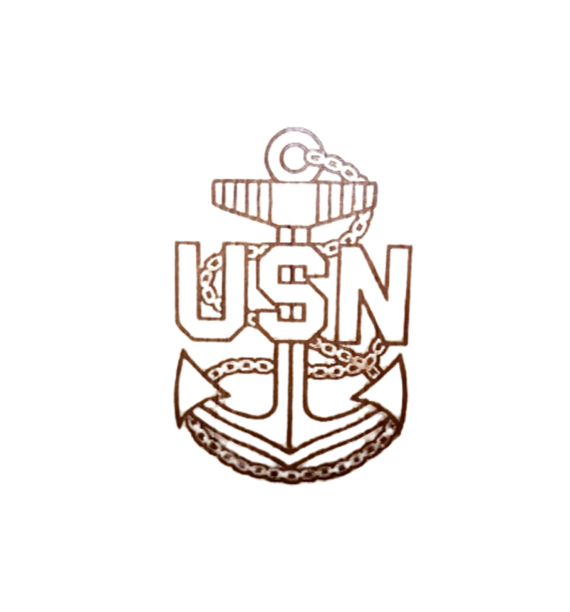 6″ CPO ANCHOR LASER ENGRAVED