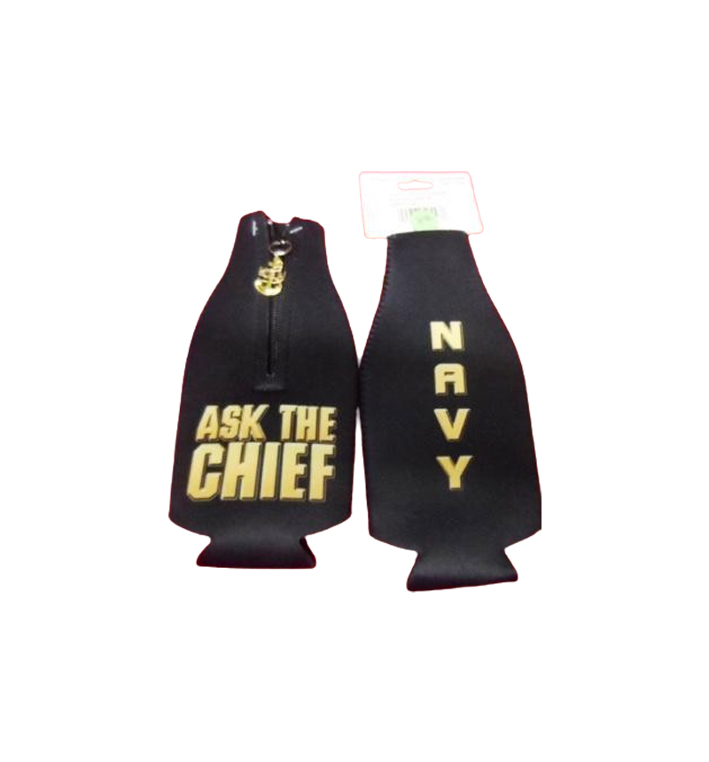 ASK THE CHIEF BOTTLE KOOZIE