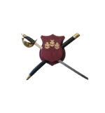 Cutlass Holder with Gold Foil Cpo Anchors