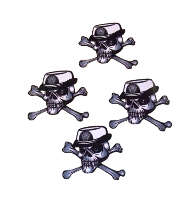 FEMALE SAILOR E-6 AND BELOW CAR DECALS