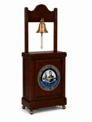 Cabinet Bell Stand with shelving