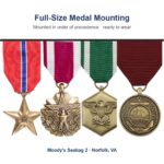 Full-size medal mounting by Moody's Seabag 2