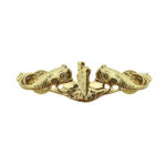 Navy Submarine Officer (Gold Dolphins) Insignia