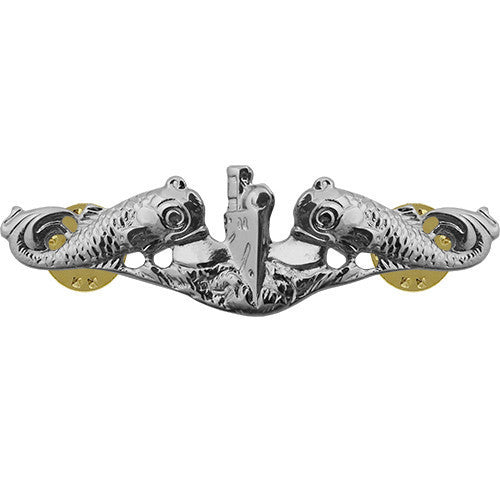 Navy Submarine Enlisted (Silver Dolphins) Insignia