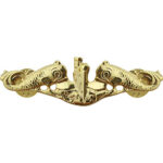 Navy Submarine Officer (Gold Dolphins) Insignia